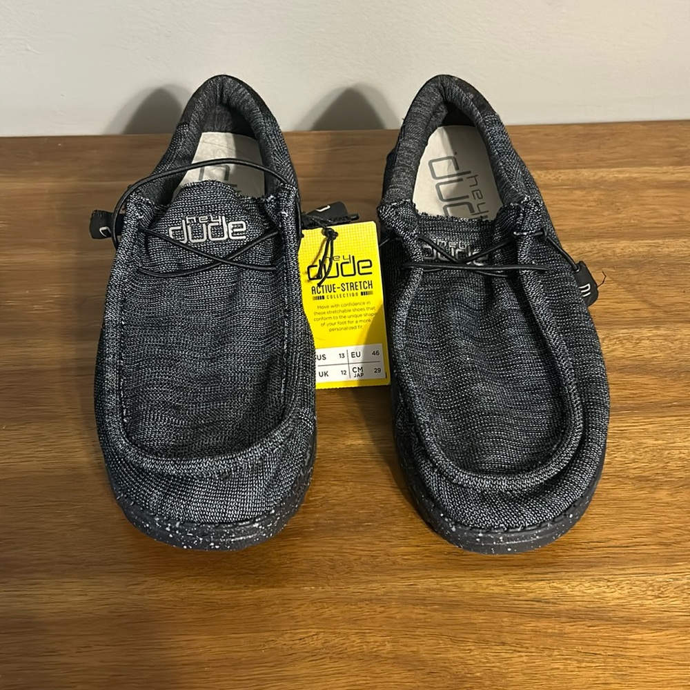 NWT Hey Dude Men’s Wally Stretch Shoes